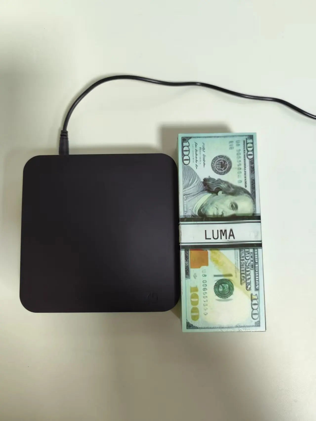 HCNT Floating money model Creative Night Light 3-color light touch control a trendy and technological product